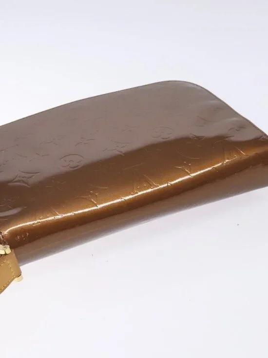 Authentic LOUIS VUITTON Monogram Vernis Thompson Street Bag Bronze M91124 LV - Picture 13 of 16